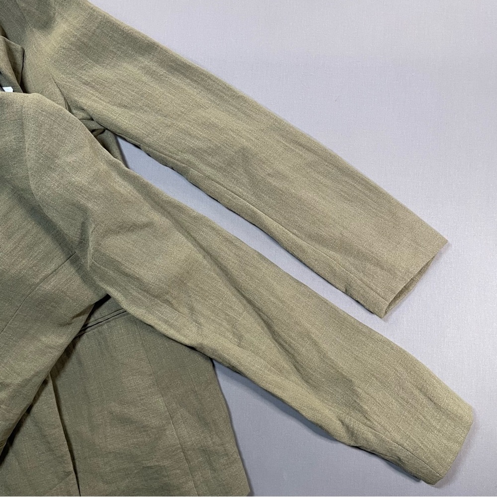 NWT H&M Lightweight Double Breasted Single Button Blazer Jacket - Womens Small - Picture 11 of 15